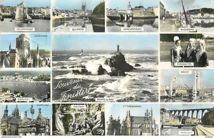 CPM Souvenir de Finistere Douarnenez Quimper Concarneau Audierne Douarnenez Benodet Audierne