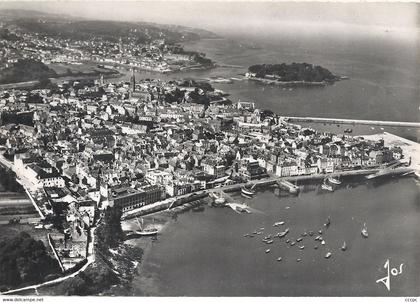 CPSM Douarnenez - Treboul Vue aérienne