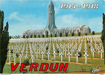 55 - Douaumont - L'Ossuaire de Douaumont - Le Cimetière National Militaire - CPM - Voir Scans Recto-Verso