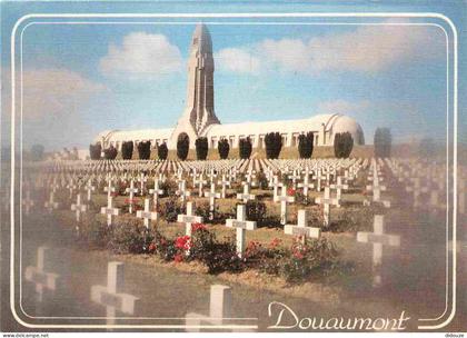 55 - Douaumont - L'Ossuaire de Douaumont - Le Cimetière National Militaire - CPM - Voir Scans Recto-Verso