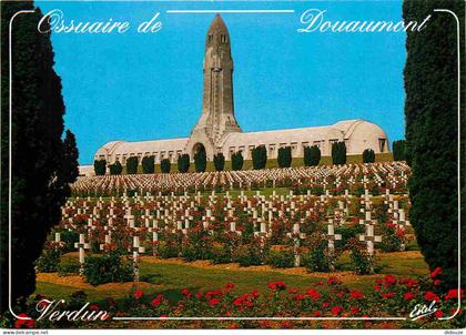 55 - Douaumont - L'Ossuaire de Douaumont - Le Cimetière National Militaire - CPM - Voir Scans Recto-Verso