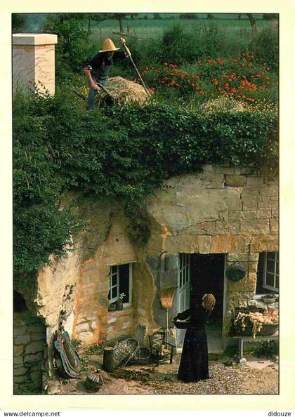 49 - Doue la Fontaine - Hameau troglodyte La Fosse - CPM - Voir Scans Recto-Verso