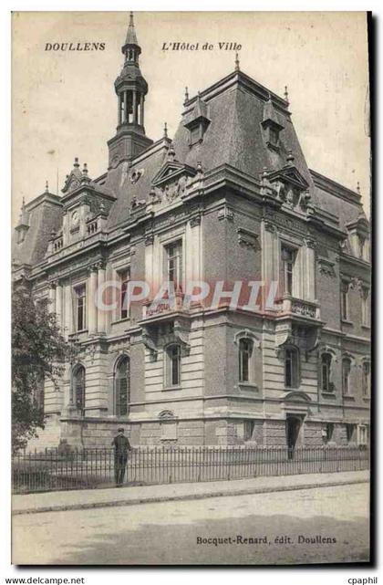 CPA Doullens L'Hotel de Ville
