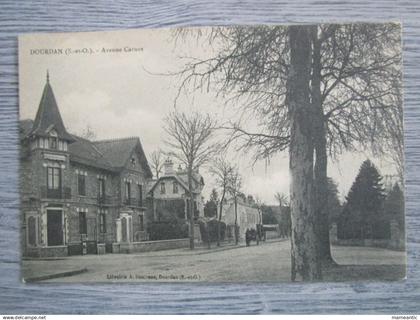 Cpa Dourdan (91) avenue Carnot