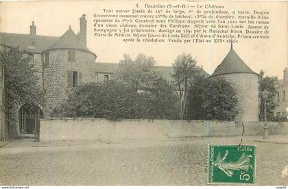 CPA Dourdan S et O Le Chateau