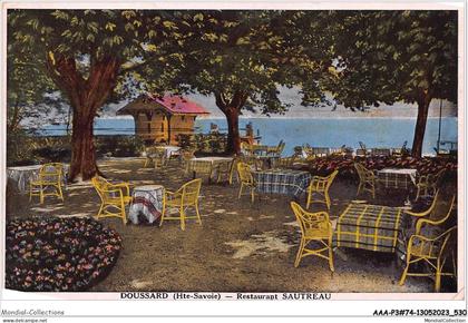 AAAP3-74-0243 - DOUSSARD - Restaurant Sautreau