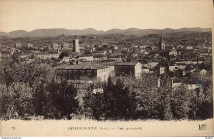 CPA Draguignan Var Vue generale