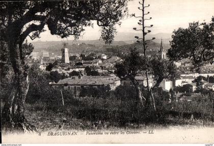 Draguignan - Vue Generale entre ls Oliviers - CPA