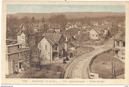 CPA Draveil vue panoramique Paris-Jardin