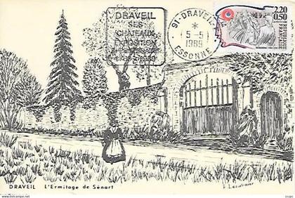 CPM Draveil l'Ermitage de Sénart