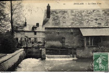 CPA Duclair La Chute