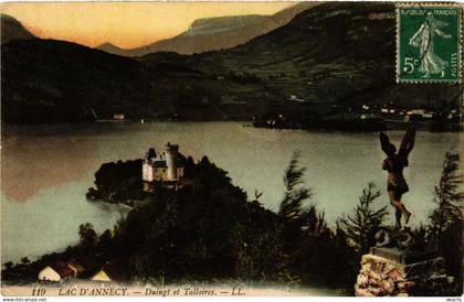 CPA Lac d'ANNECY DUINGT et TALLOIRES (337057)