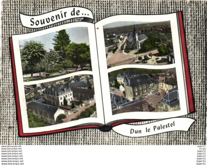 Souvenir de Dun le Palestel "multi vues"
