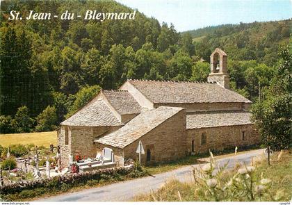 CPM La Lozere Touristique Le Bleymard L'Eglise de Saint Jean du Bleymard