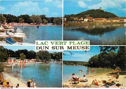 55 - Dun sur Meuse - Lac Vert Plage - Multivues - CPM - Voir Scans Recto-Verso
