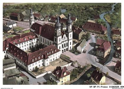 DF-BFP1-0248-67 - EBERSMUNSTER -  Vue aerienne - Eglise abbatiale et couvent