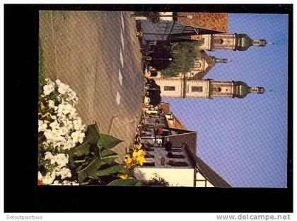 EBERSMUNSTER Bas Rhin 67 67600 Eglise abbatiale ( collection Tabac Ohnet ) Citroen GS 2CV