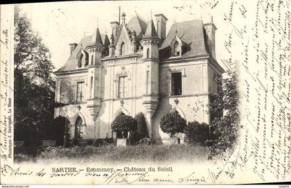 CPA Sarthe Ecommoy Chateau Du Soleil