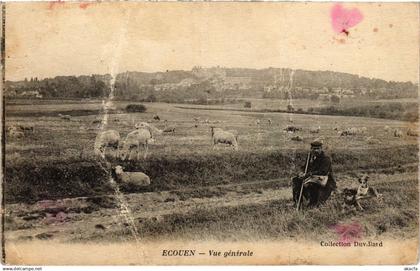 CPA Ecouen Vue Generale FRANCE (1330482)