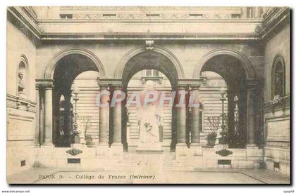 CPA Paris College de France interieur