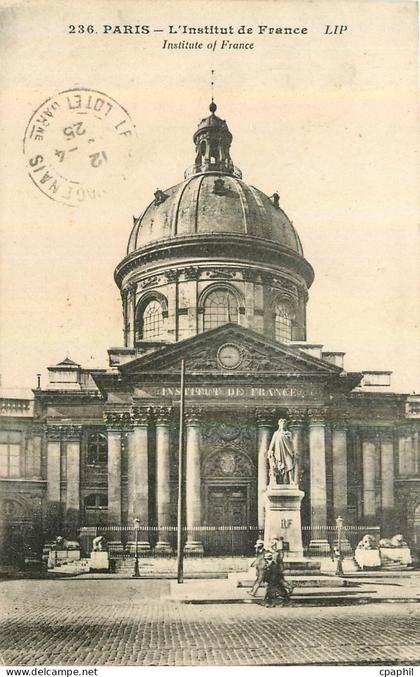 CPA Paris l'Institut de France
