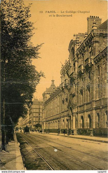 CPA Paris le College Chapital et le Boulevard