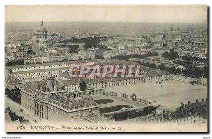 CPA Paris Panorama de l'Ecole Militaire