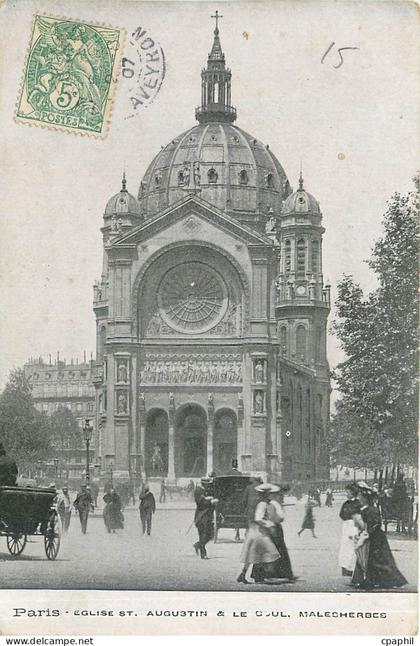 CPA Paris Eglise St. Augustin