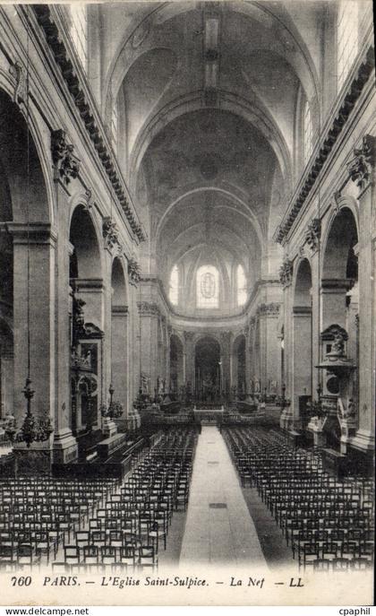 CPA Paris l'eglise Saint Sulpice