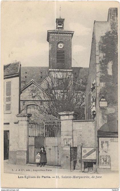 Les Eglises de Paris - Sainte-Marguerite, de face