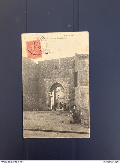 Carte postale Elne Port de Perpignan
