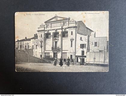 Carte postale. Elne- Salle Hélèna