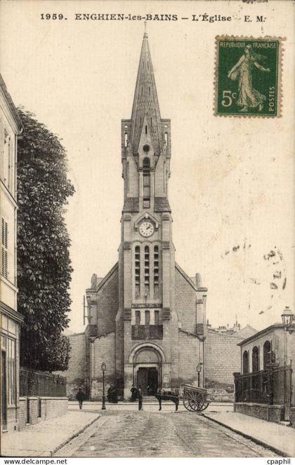 Enghien les Bains CPA L'eglise