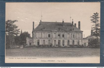 95 - ENNERY - Château d' Ennery - Vue du Parc