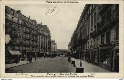 CPA PARIS 5e - Rue des Ecoles (64897)