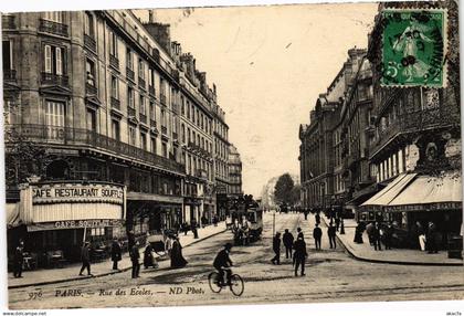 CPA PARIS 5e - Rue des Ecoles (81128)