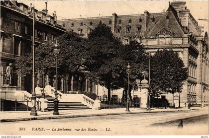 CPA PARIS La Sorbonne rue des Ecoles (1243950)