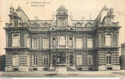 CPA Epernay (Marne) Chateau Perrier