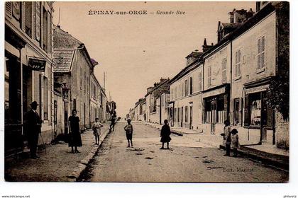 Epinay sur Orge : Grande rue