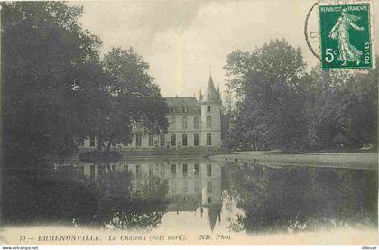 60 - Ermenonville - Le Château - CPA - Oblitération - Voir Scans Recto-Verso