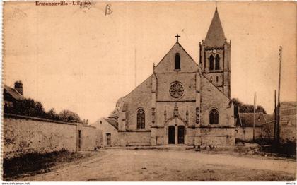 CPA AK ERMENONVILLE - L'Église (423483)