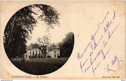 CPA ERMENONVILLE - Le Chateau (290975)