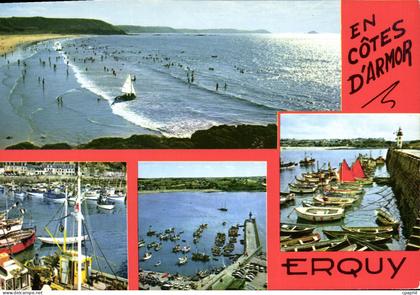 CPSM ERQUY port plage