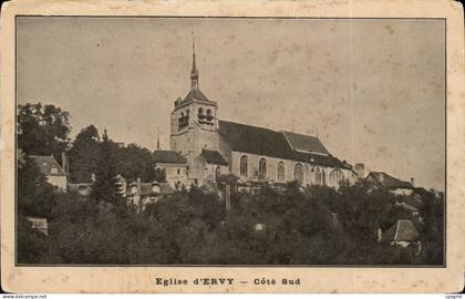 Eglise d'Ervy - CPA