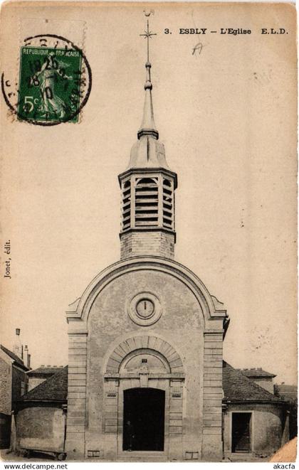 CPA ESBLY - L'Église (472118)