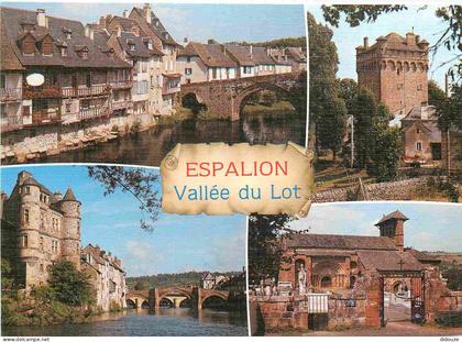 12 - Espalion - Multivues - CPM - Voir Scans Recto-Verso