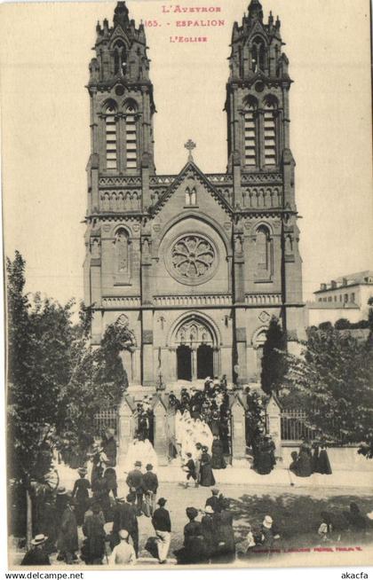 CPA ESPALION L'Église (173977)