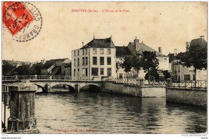 CPA Essoyes L'Ource et le Pont (723329)
