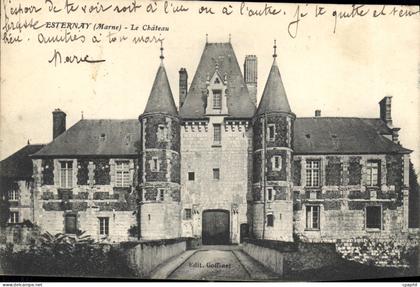 CPA Esternay Marne Le Chateau