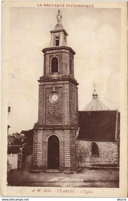 CPA ETABLES-sur-MER L'Eglise (1166517)